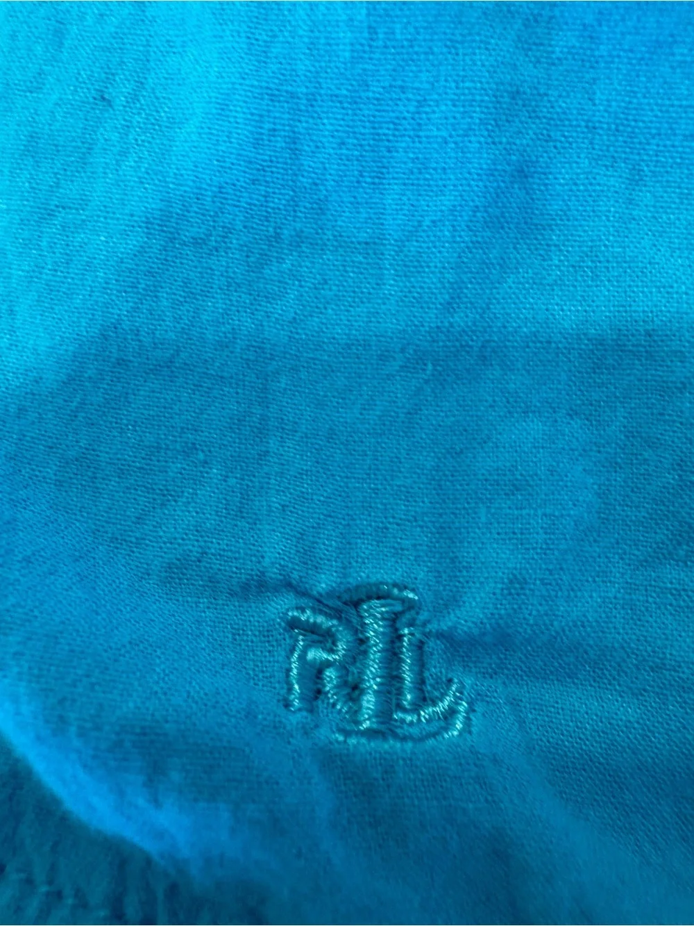 Lauren Ralph Lauren Turquoise Blue Swim Coverup